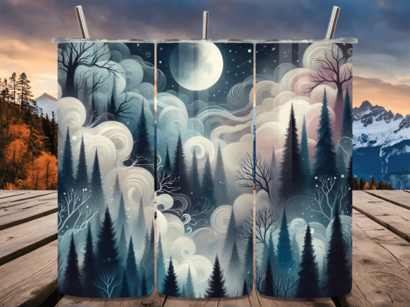 Moonlight Forest Scene Tumbler Wrap Review: A Design Asset for the Right Project